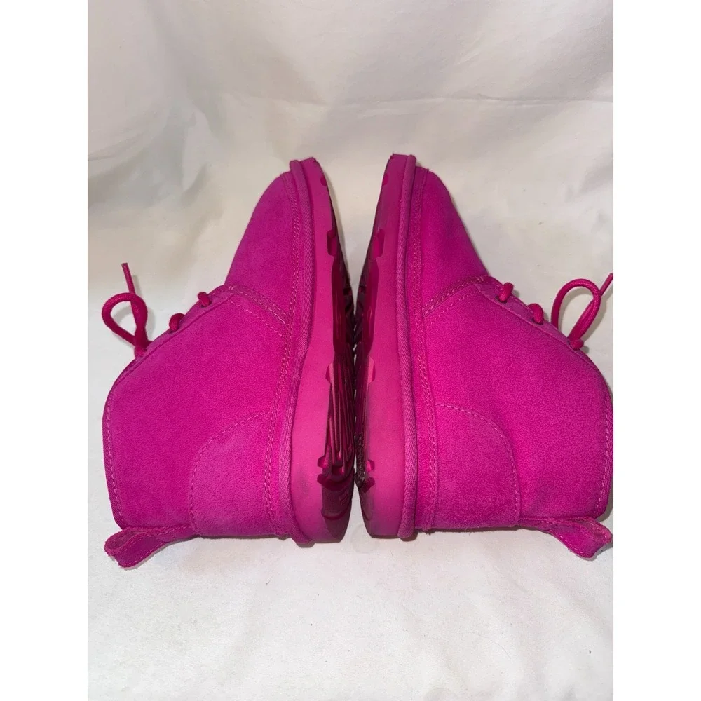 Ugg Neumel II 1017320K Girls Snow 5 Rose Pink Suede Wool Ankle Winter‎ Boots